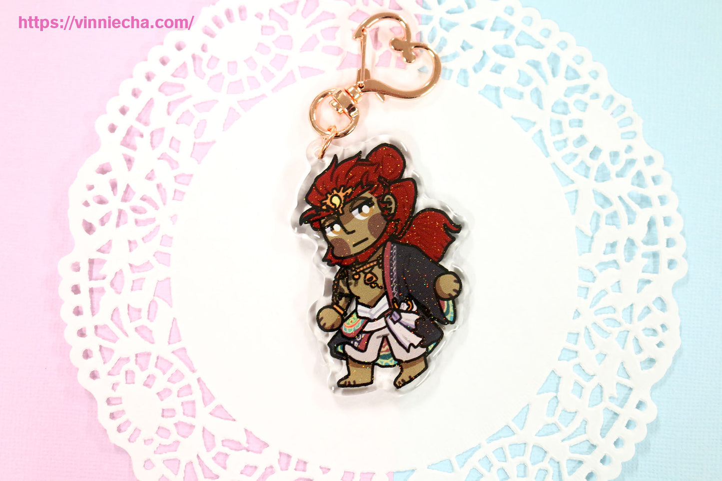 TOTK Zelda| Glitter Acrylic Charms