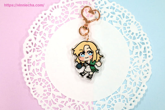 TOTK Zelda| Glitter Acrylic Charms