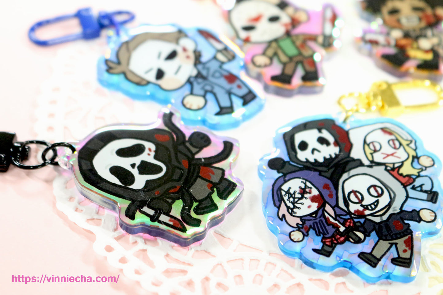 DBD | Slashers | Rainbow Acrylic Charms