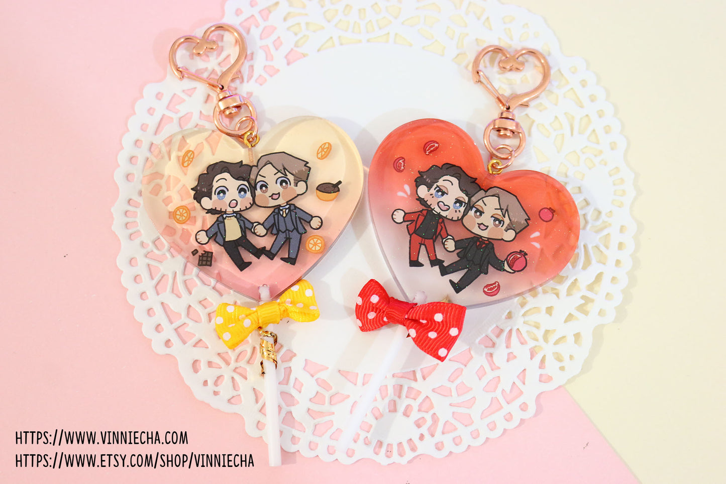 Hannigram | Hannibal Lollipop Dessert Charms