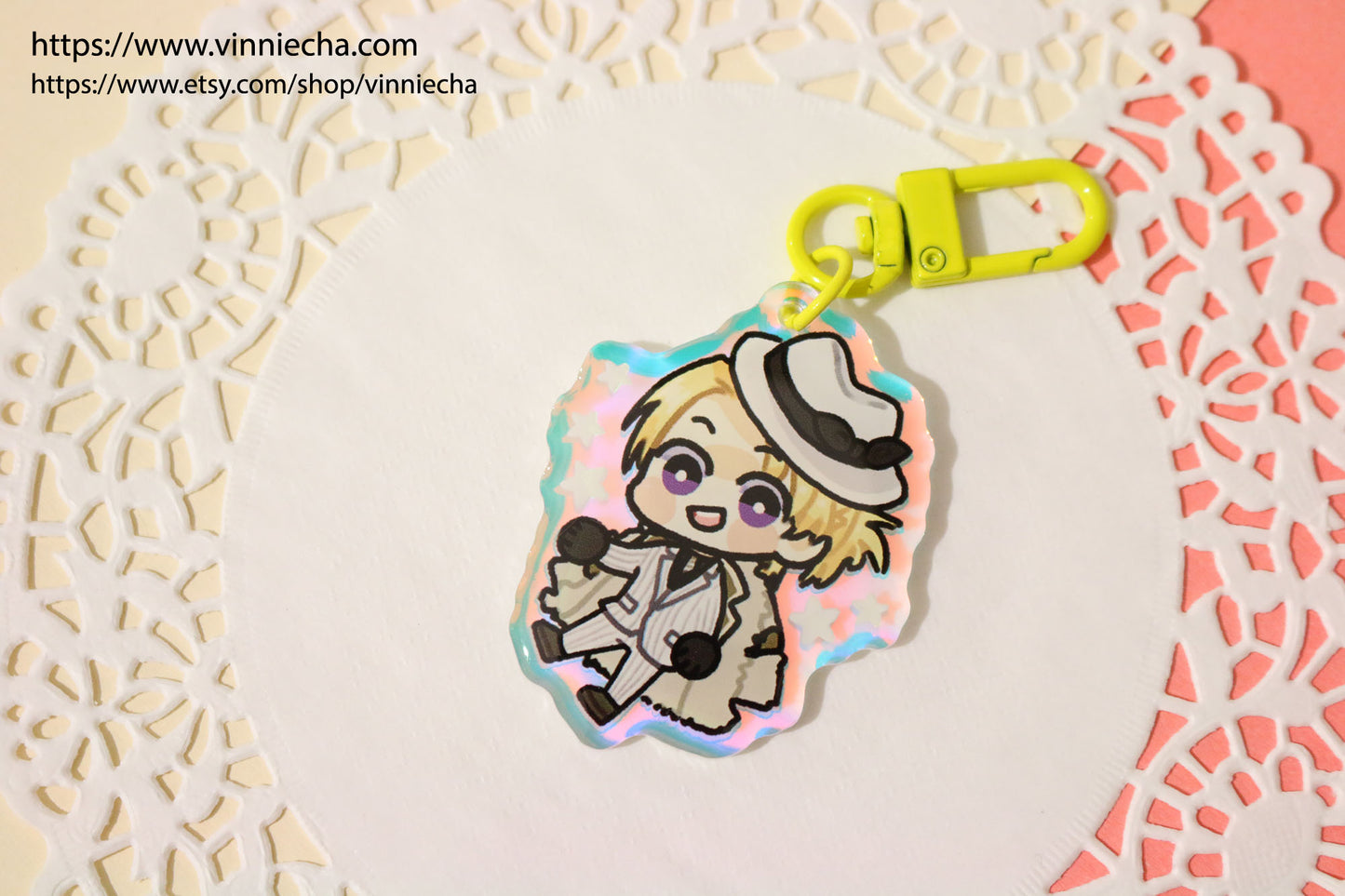 NIJISANJI | Luxiem Rainbow Acrylic Charms