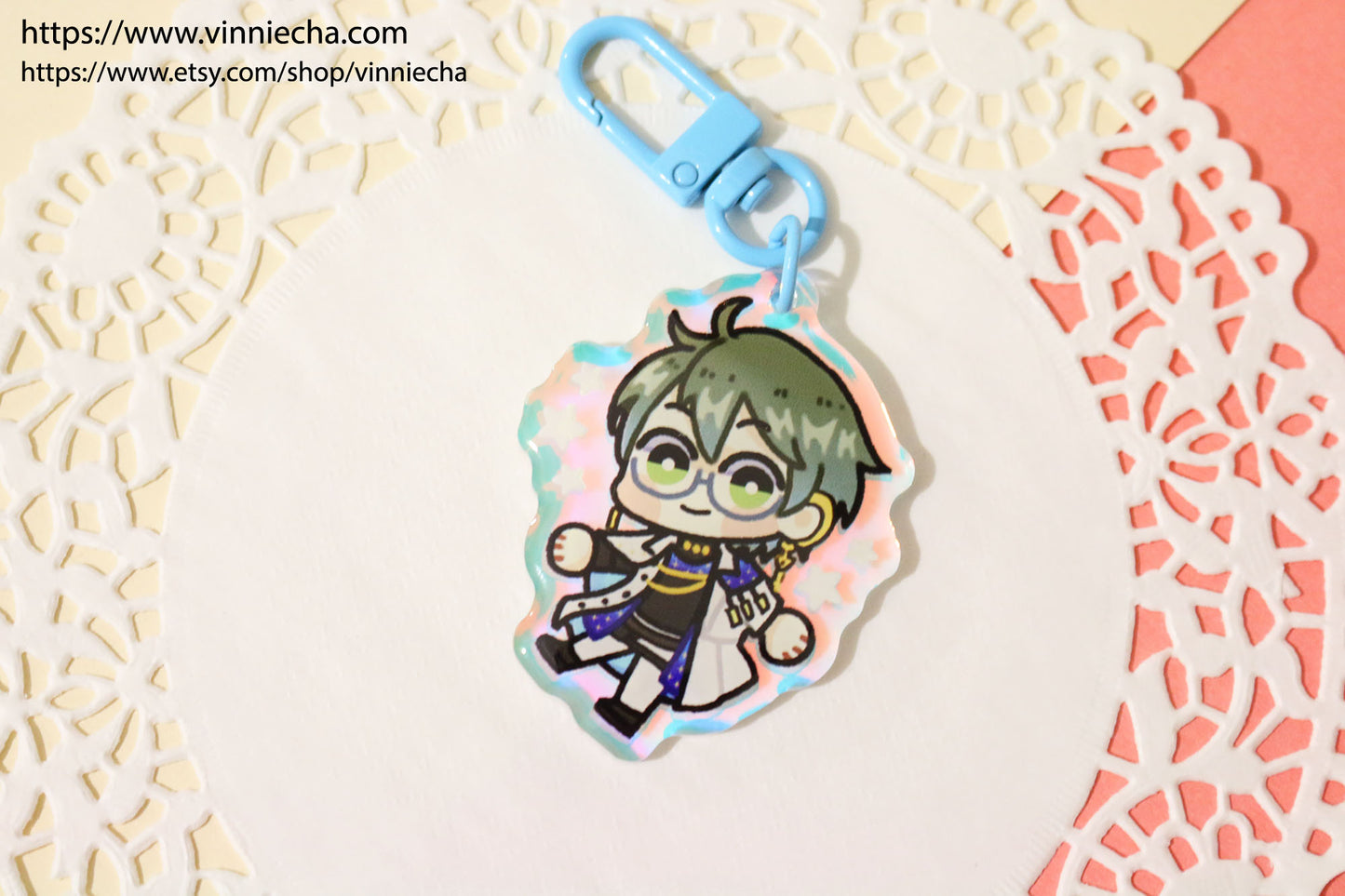 NIJISANJI | Luxiem Rainbow Acrylic Charms