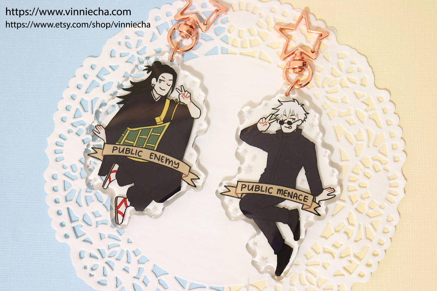 JJK | Public Enemy & Menace Epoxy Charms