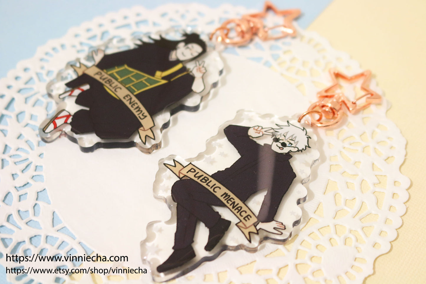JJK | Public Enemy & Menace Epoxy Charms