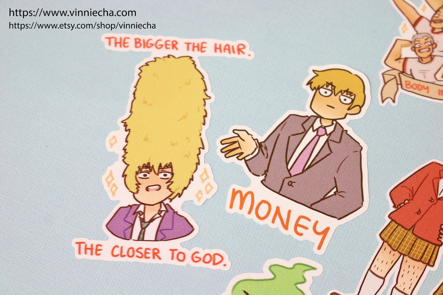 MP100 Vinyl Stickers | Set A