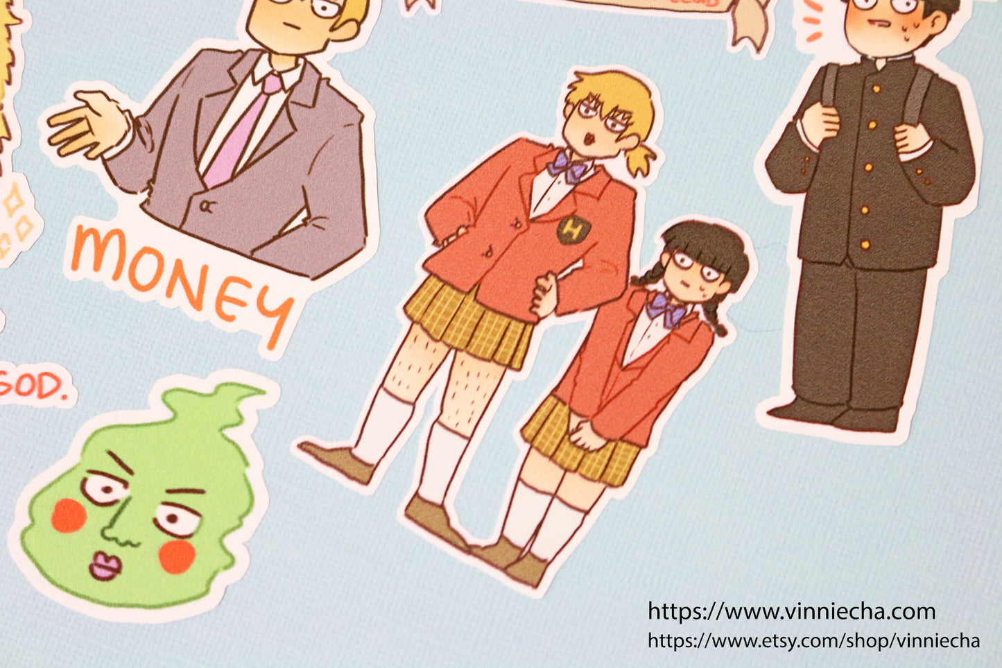 MP100 Vinyl Stickers | Set A