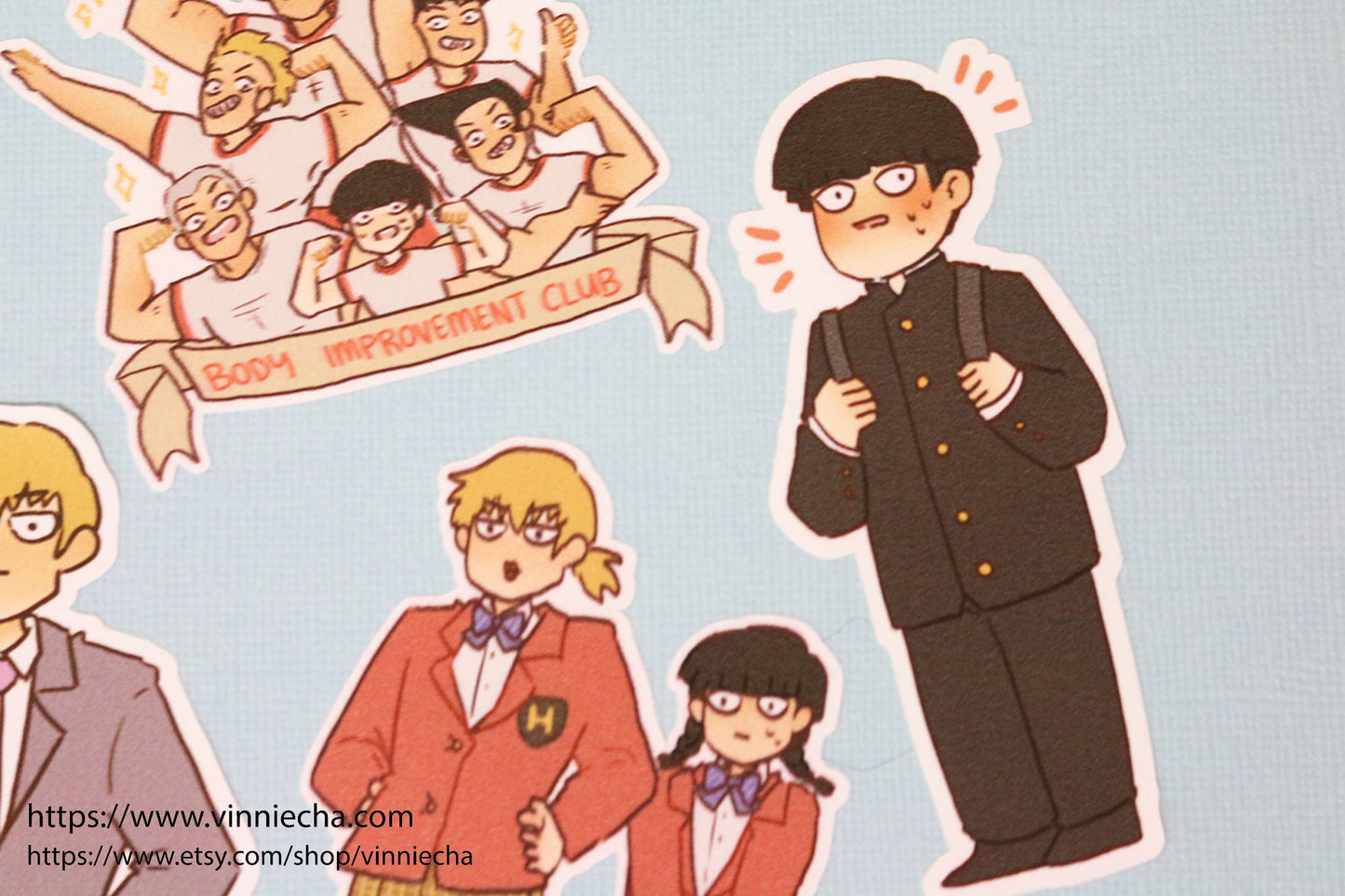 MP100 Vinyl Stickers | Set A
