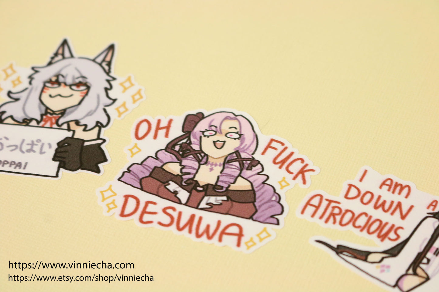 NIJISANJI Girls | Vinyl Stickers