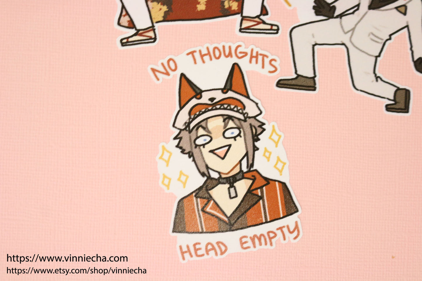 NIJISANJI Luxiem Vinyl Stickers | Set A