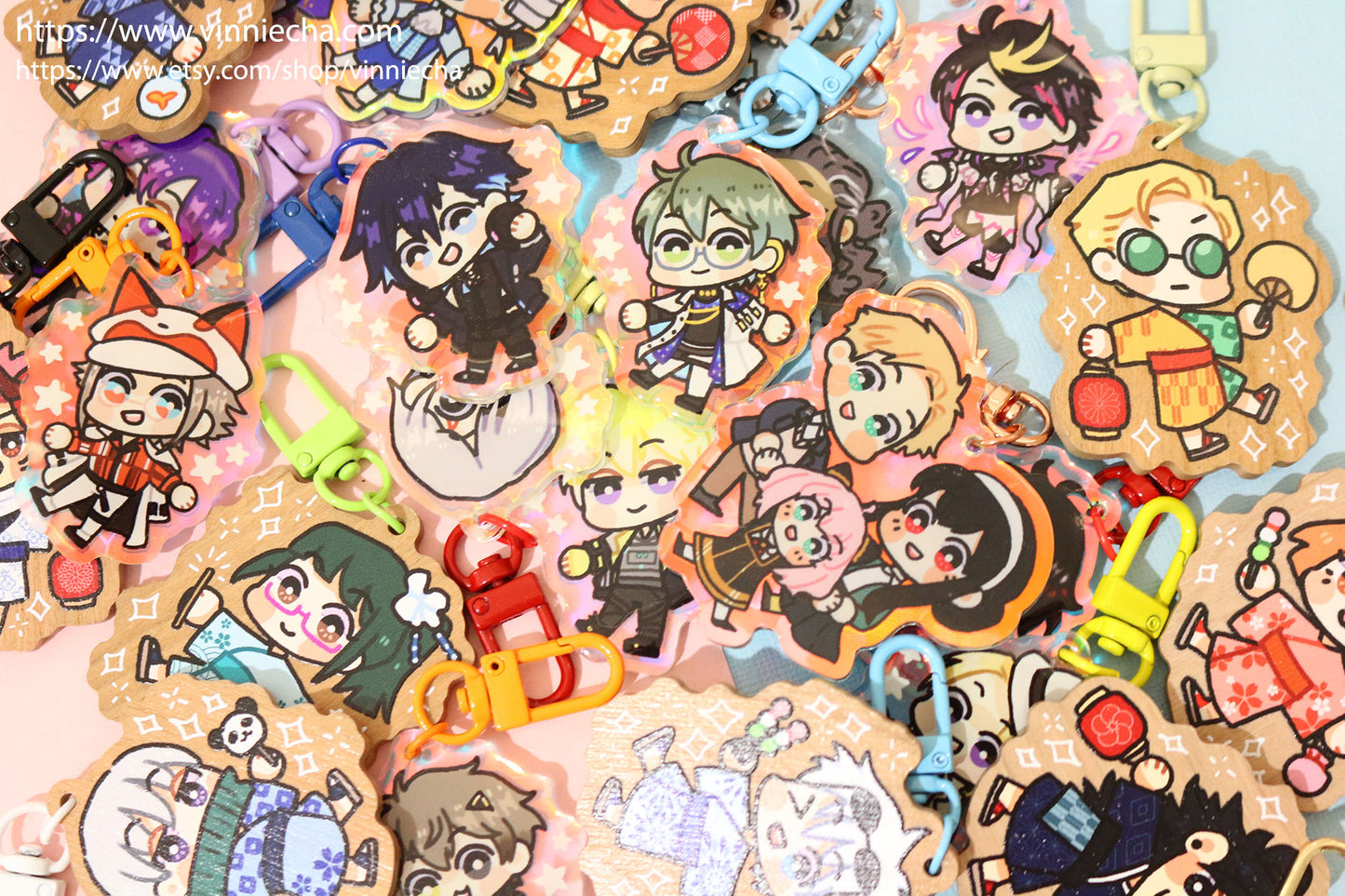Vinnie Cha's Acrylic Charm Bundles