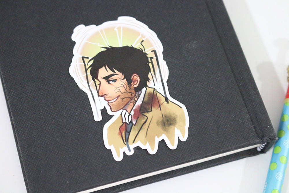 Castiel's Halo Vinyl Stickers