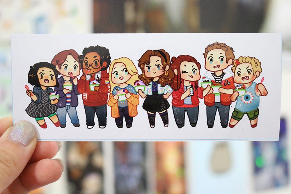 Squip Squad Froyo Vinyl Sticker