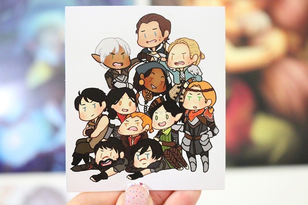 Dragon Age 2 - Merry Band of Misfits Vinyl Sticker