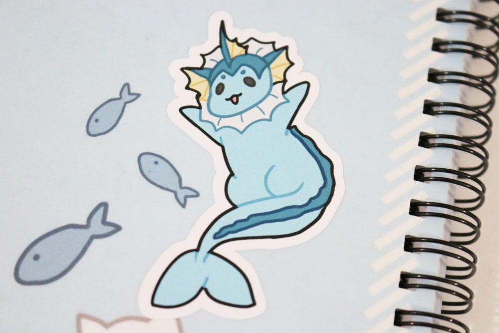 Eeveelution Vinyl Stickers