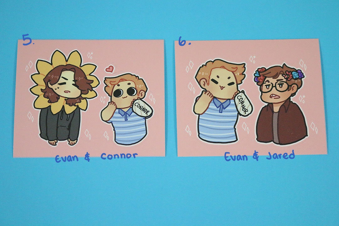 Dear Evan Hansen - Plants and Flowers Stickers