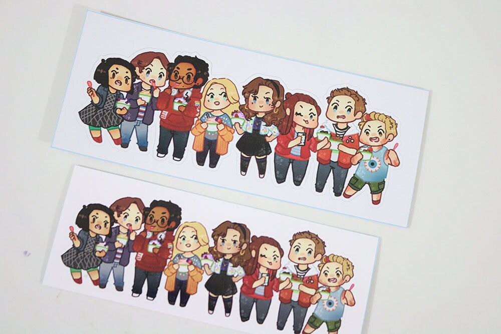 Squip Squad Froyo Vinyl Sticker
