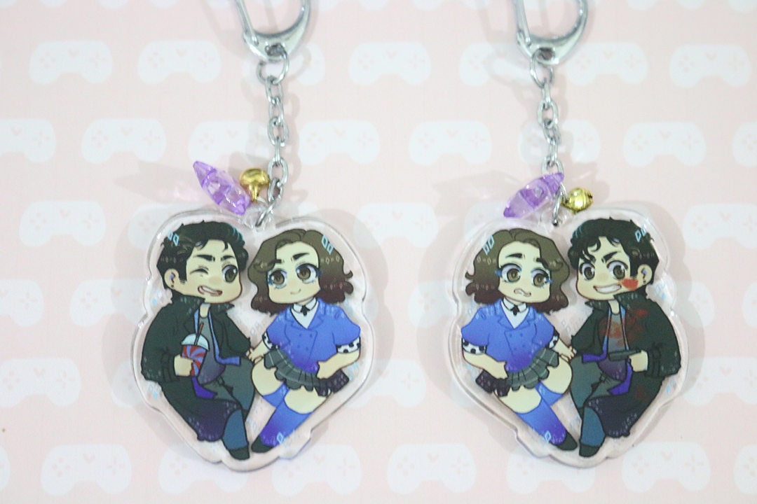Veronica & JD Acrylic Charm