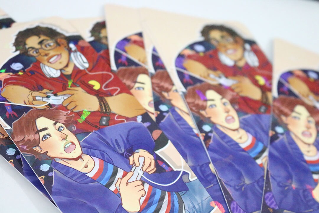 Two Player Game Prism Bookmark/Mini Print
