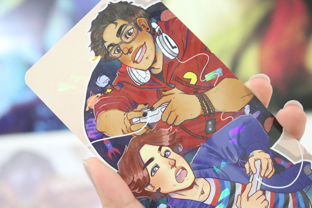 Two Player Game Prism Bookmark/Mini Print