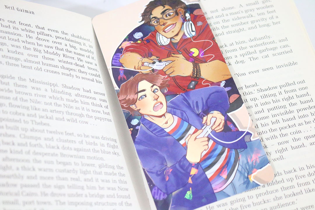 Two Player Game Prism Bookmark/Mini Print
