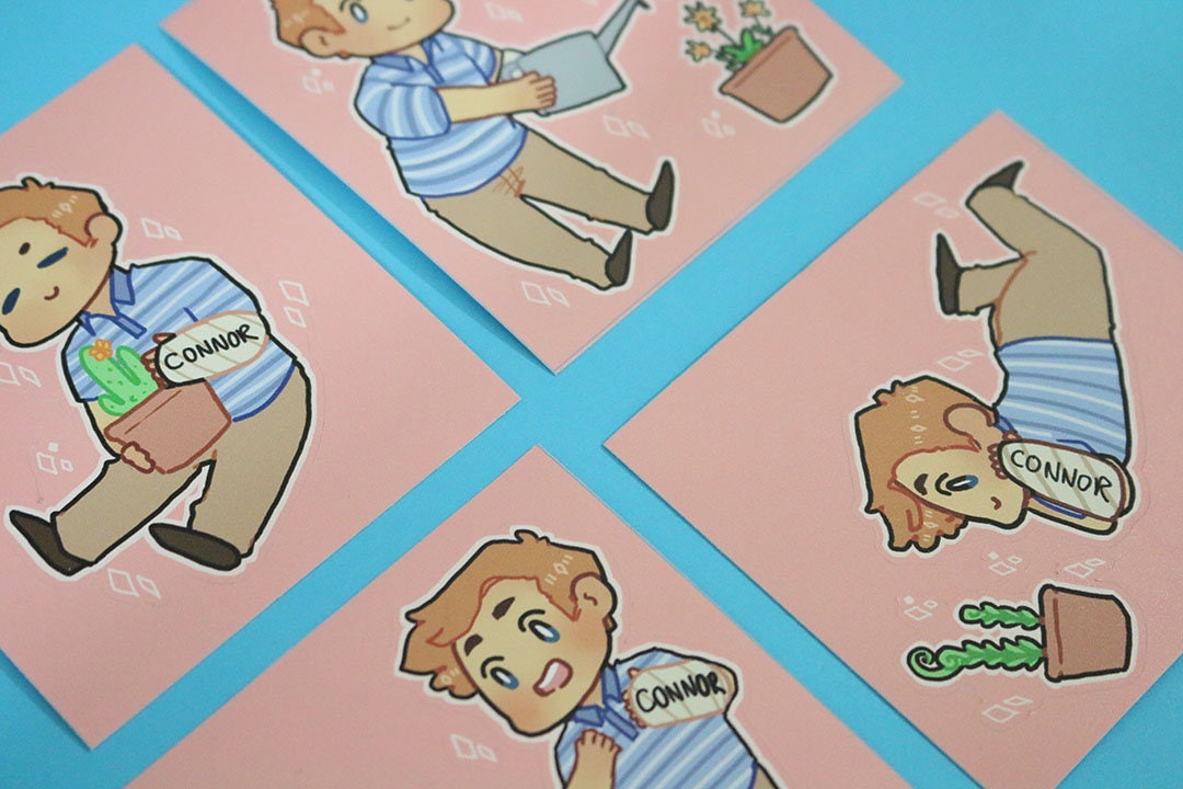 Dear Evan Hansen - Plants and Flowers Stickers