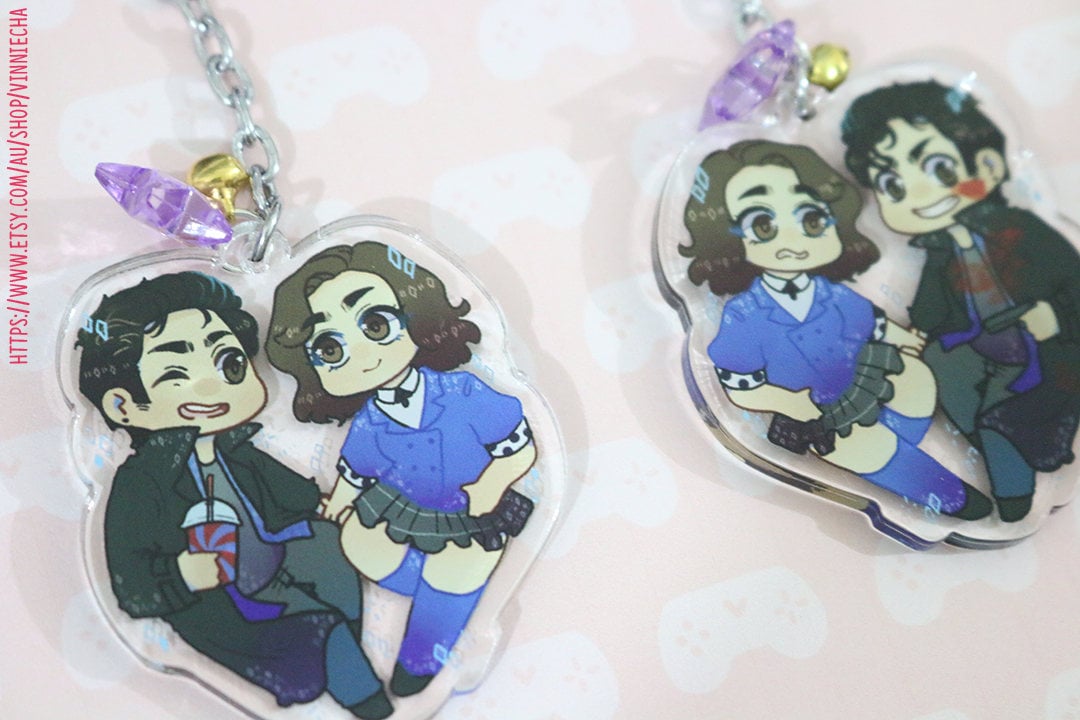 Veronica & JD Acrylic Charm