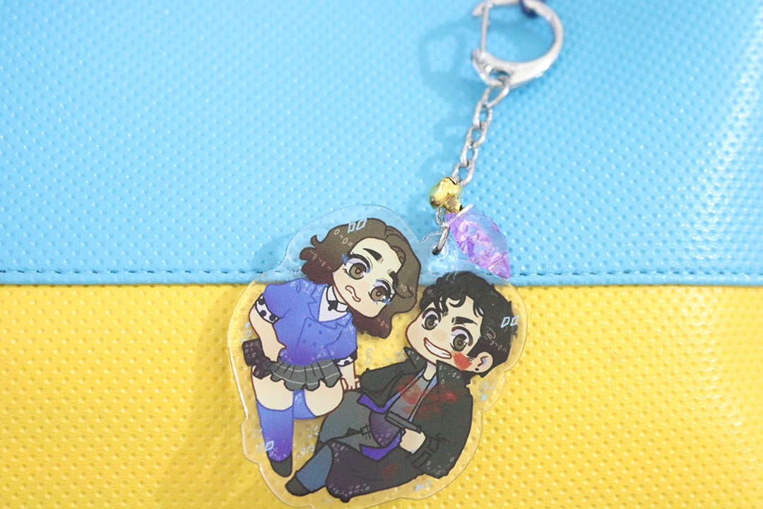 Veronica & JD Acrylic Charm