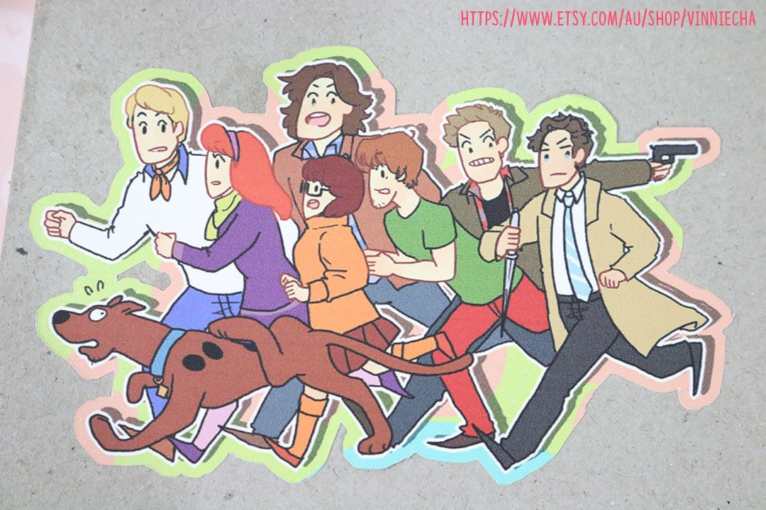 Scoobynatural Vinyl Sticker