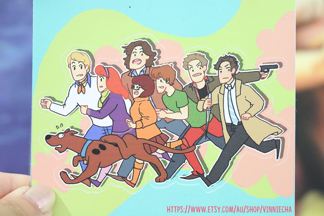 Scoobynatural Vinyl Sticker