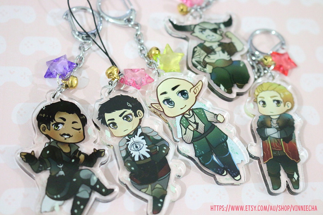 Dragon Age Inquisition Acrylic Charms