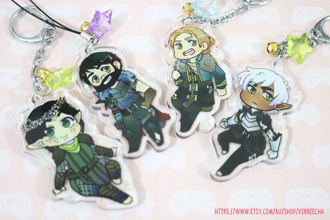 Dragon Age 2 Acrylic Charms