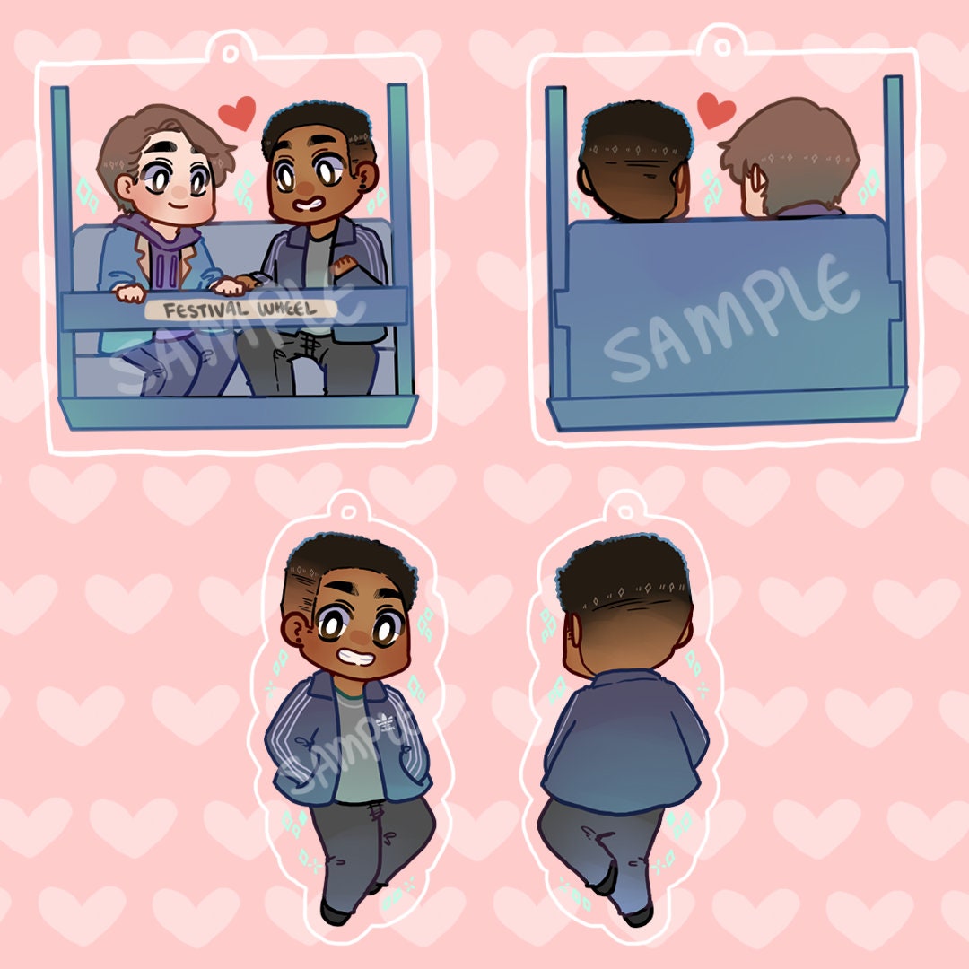 Love Simon Acrylic Charms