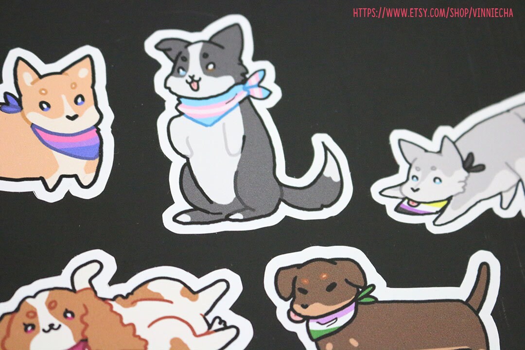 Pride Pups Stickers