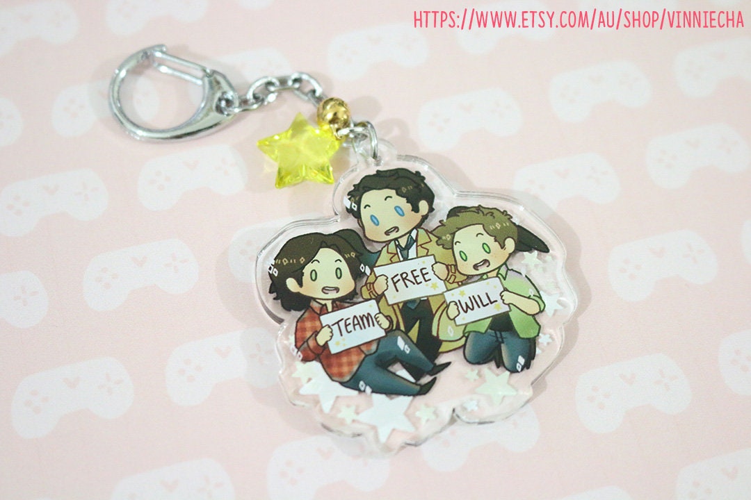 Team Free Will Acrylic Charm