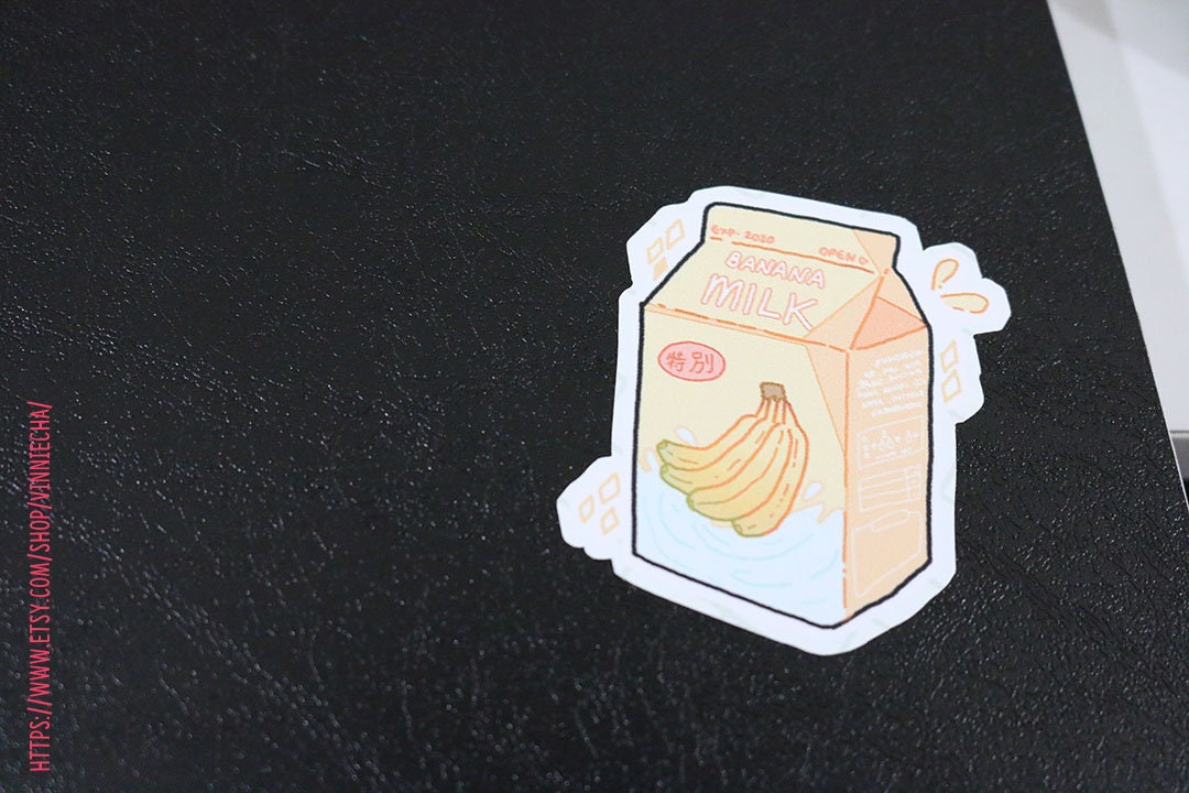 Milk Vinyl A6 Sticker Sheet