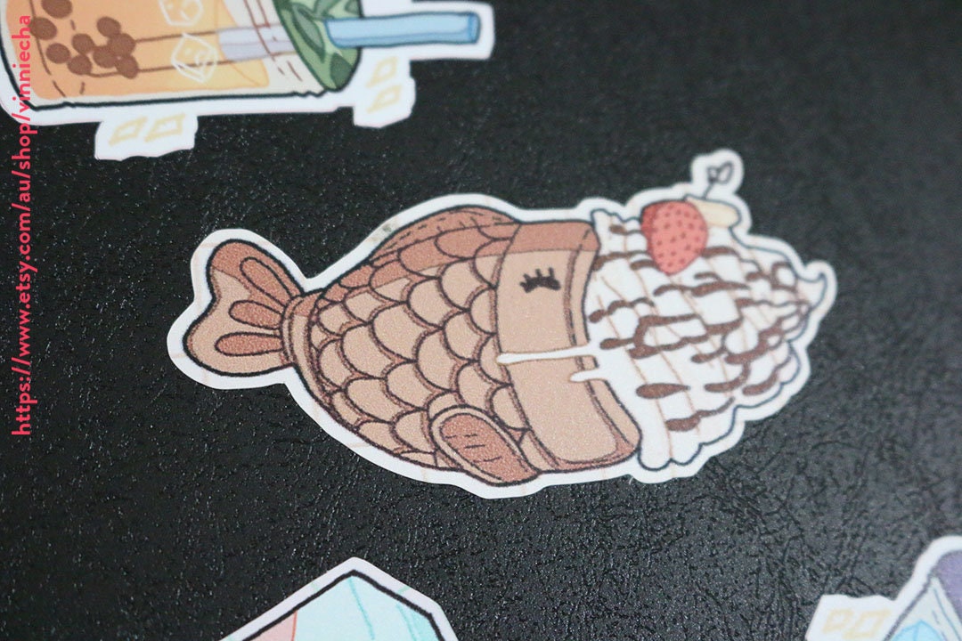 Taiyaki A6 Sticker Sheet