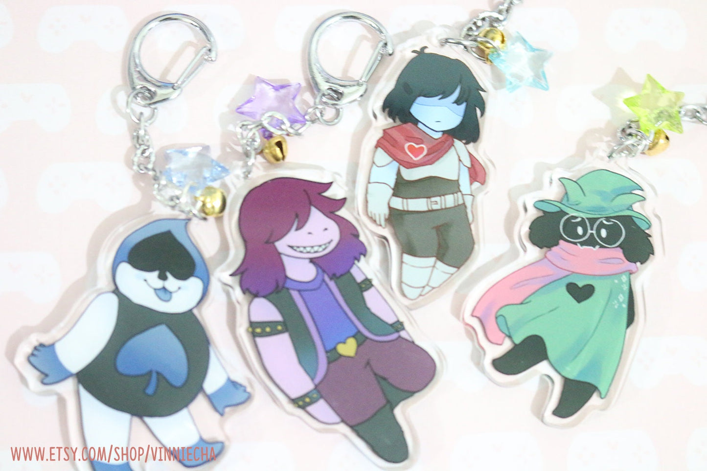 Deltarune Acrylic Charms