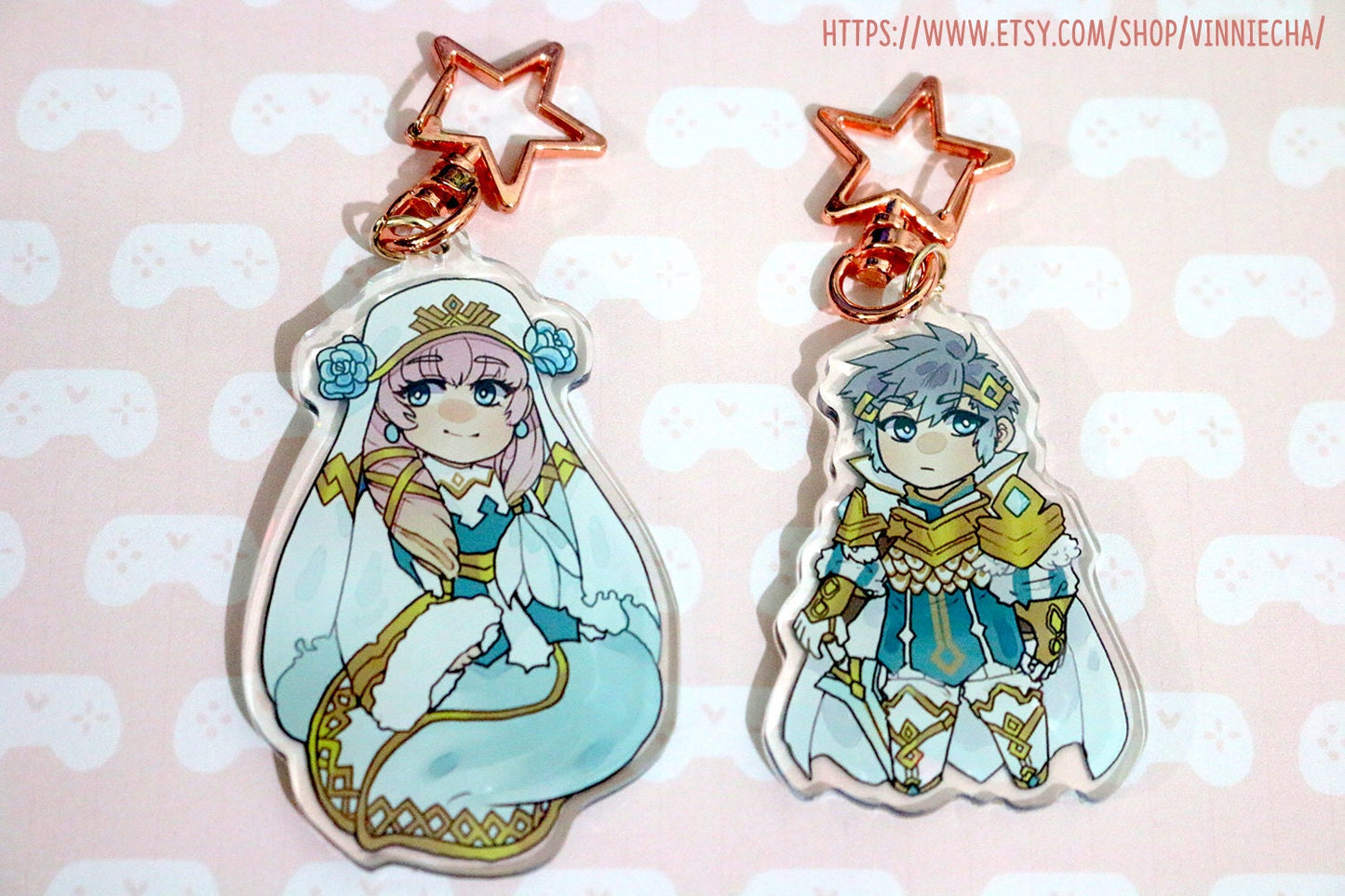 Nifl Kingdom Siblings Acrylic Charms