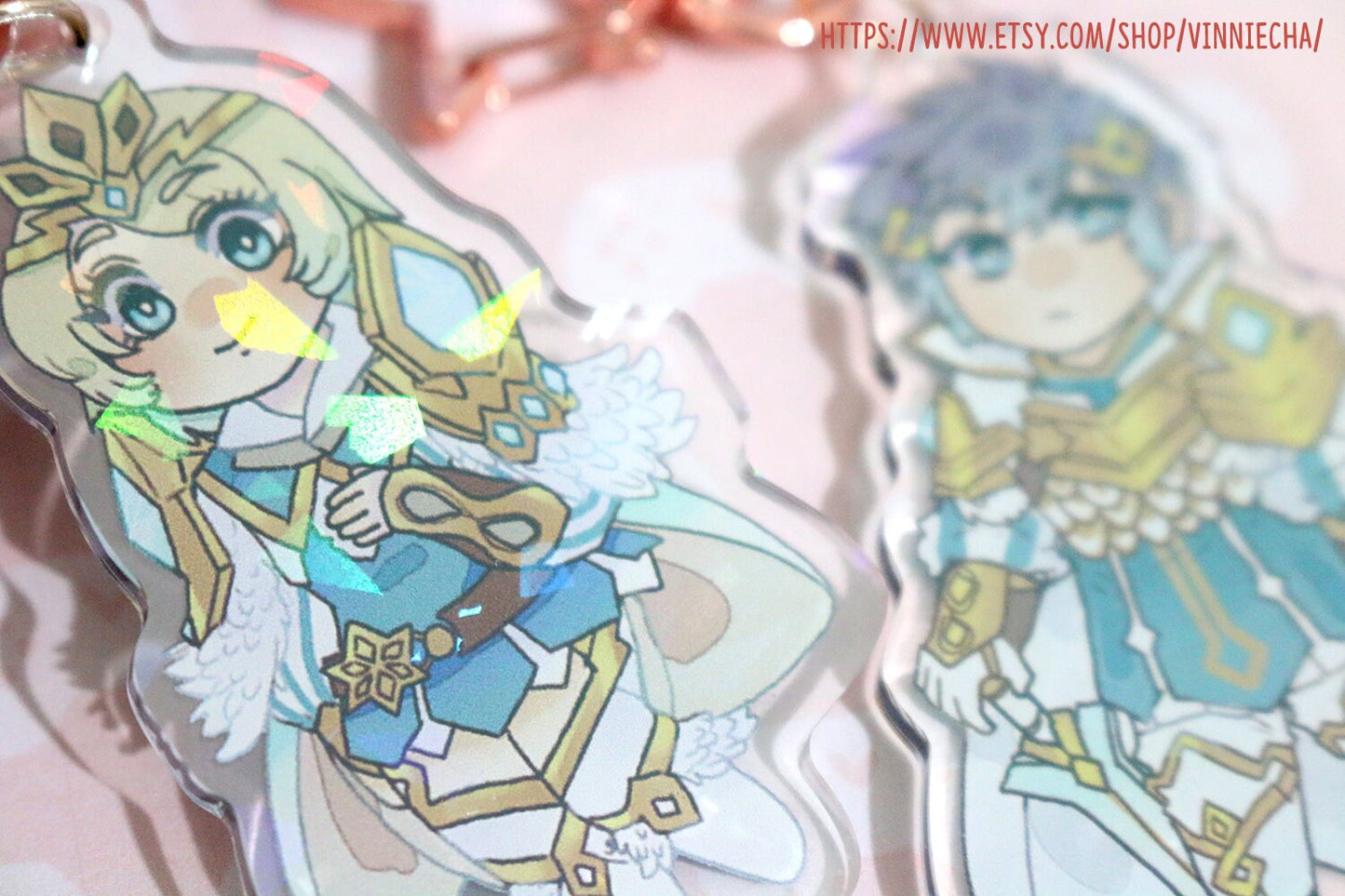 Nifl Kingdom Siblings Acrylic Charms