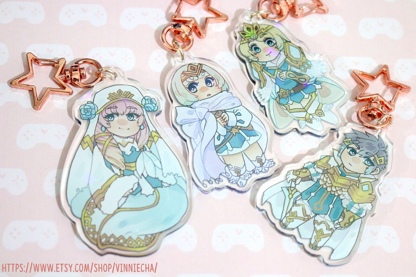 Nifl Kingdom Siblings Acrylic Charms