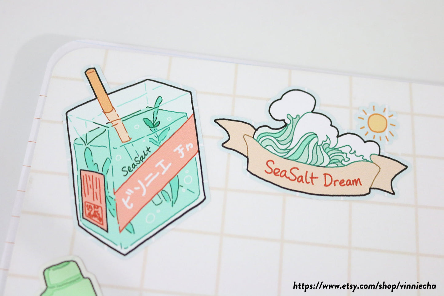 Sea Salt Dream A6 Sticker Sheet