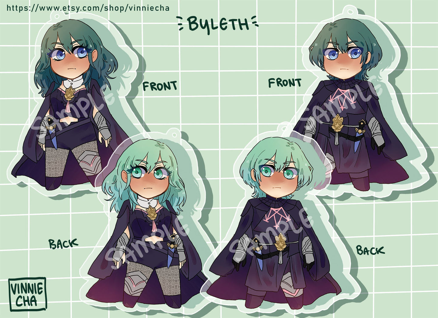 Fire Emblem Three Houses Acrylic Charms
