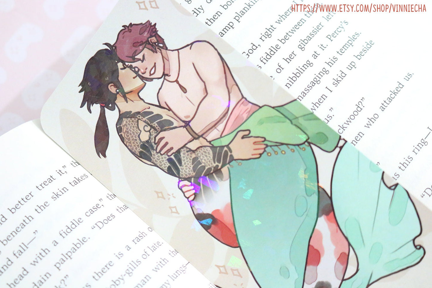 Mermaid Prisma Bookmark/Mini Print