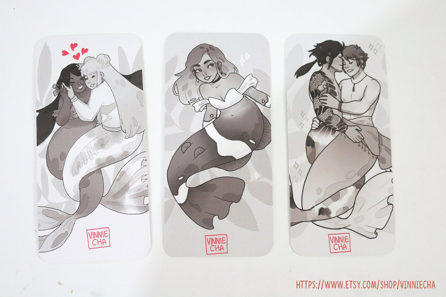 Mermaid Prisma Bookmark/Mini Print