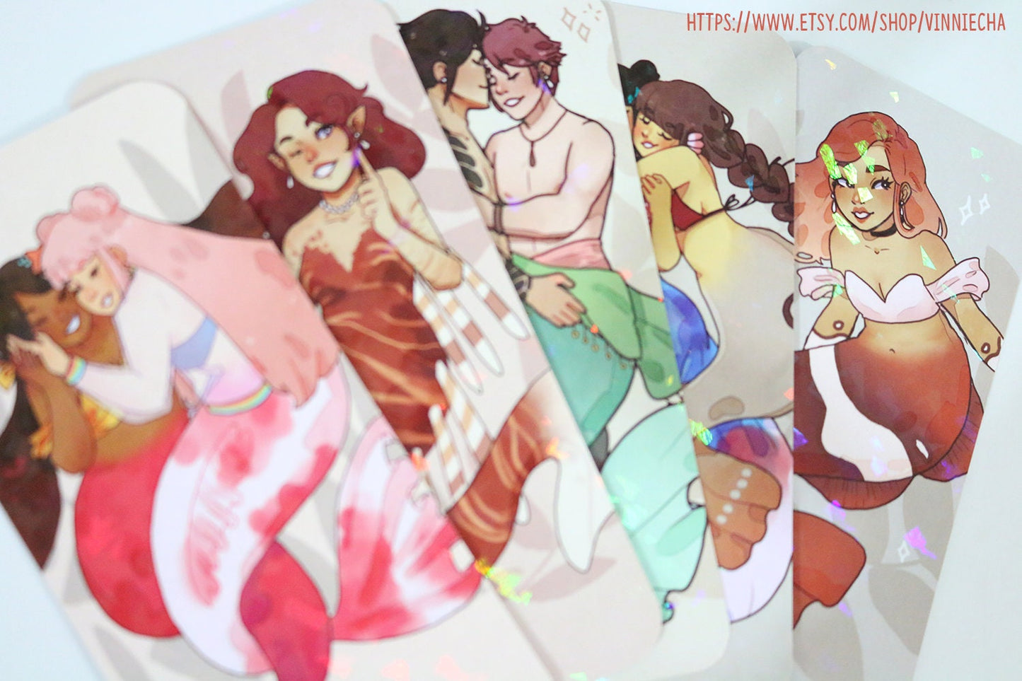 Mermaid Prisma Bookmark/Mini Print