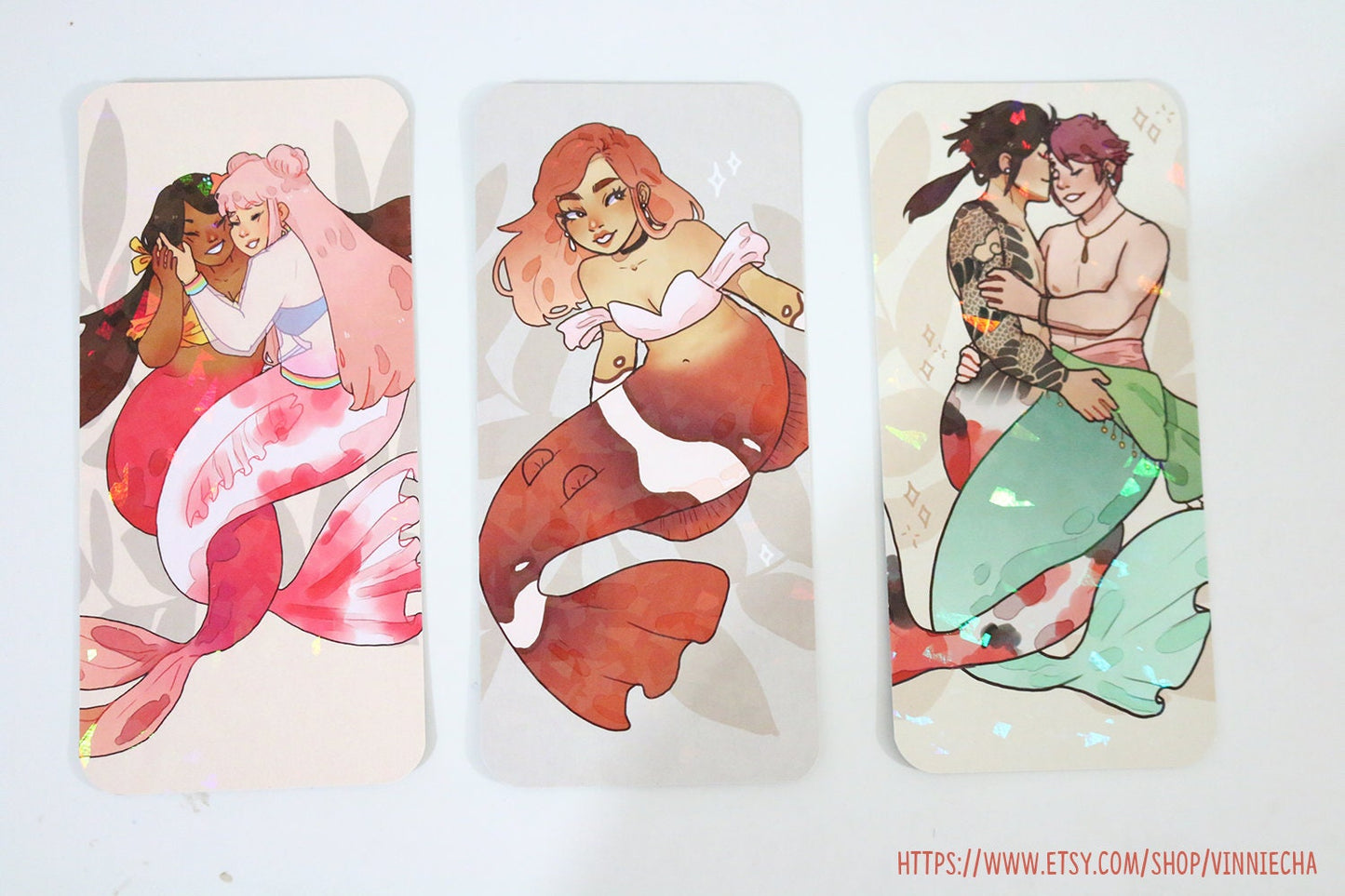 Mermaid Prisma Bookmark/Mini Print