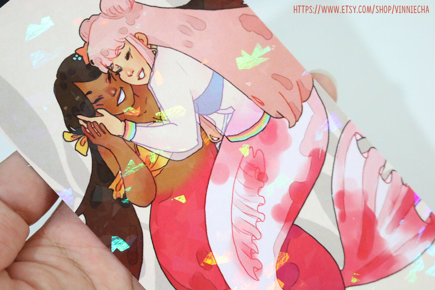 Mermaid Prisma Bookmark/Mini Print