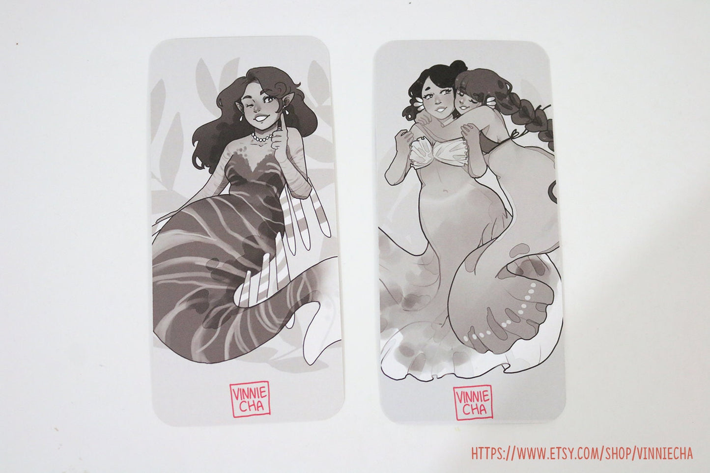 Mermaid Prisma Bookmark/Mini Print