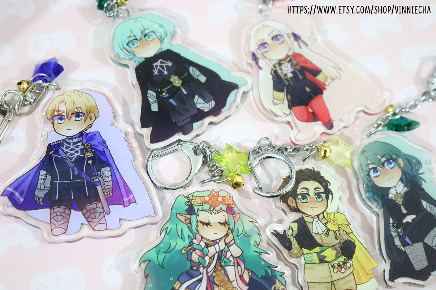 Fire Emblem Three Houses Acrylic Charms