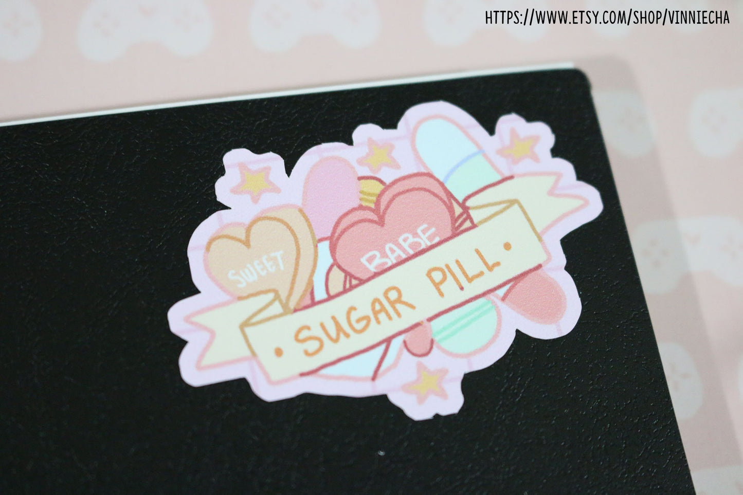 Sugar Pill A6 Vinyl Sticker Sheet